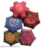 Patchwork EPP hexagon starter and pincushion kit slow sewing - Image 3