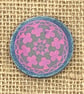 Wooden brooch Ace of spades pattern  - Image 4