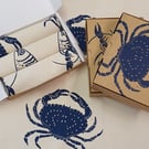 Trio of Seaside Tea Towels Gift Box