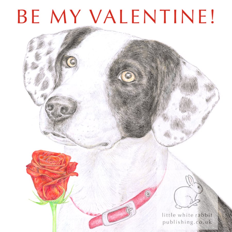 Ben the Dog - Valentine Card