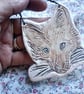 LAST ONE! rustic ceramic pottery sign little fox