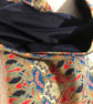 Liberty of London Print Long Scarf.Cotton Tana Lawn and Velvet   - Image 2