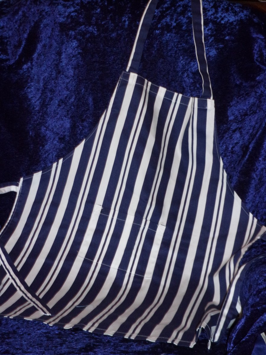 REDUCED PRICE Striped Childs Apron