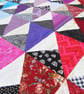 Gift for Student Bright Rainbow Patchwork Quilt - Image 7