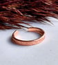 Copper Ear Cuff for Helix or Conch - Hammer Textured - 2mm  - Image 7