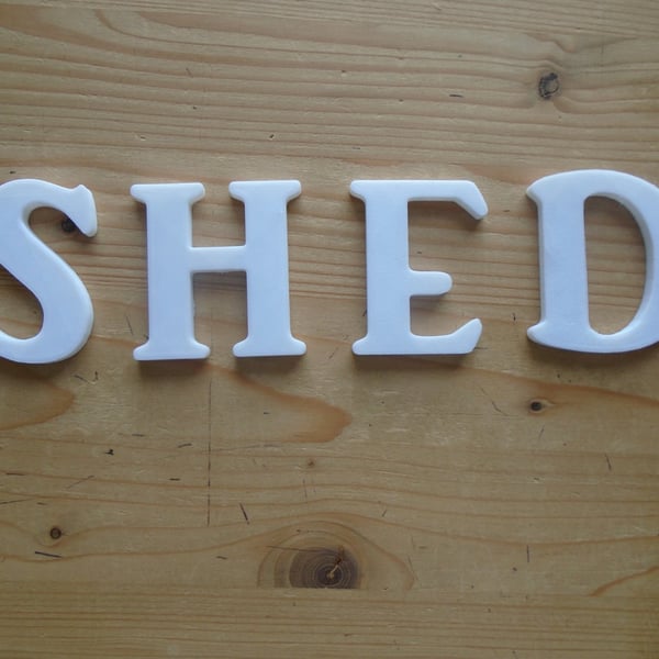 Shed Self Adhesive letters 