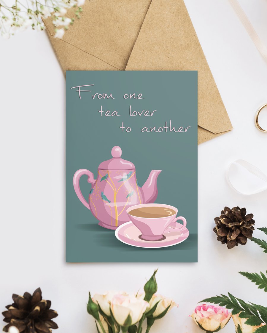 Tea Lover Mother's Day Card