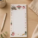 Sloth To-Do List Notepad - Desk Planner, Shopping List (Optional Magnet)