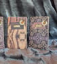 3 pack Slim Notebooks in Brown-Beige