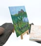 An original Scottish landscape - acrylics - with easel - mountains - loch  - Image 5