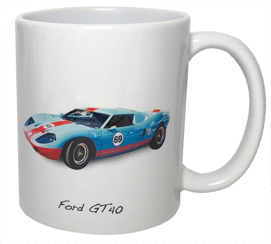 Ford GT40 - 11oz Ceramic Mug 