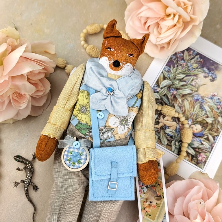 Marcus, A Gentleman Fox in Liberty Lawn