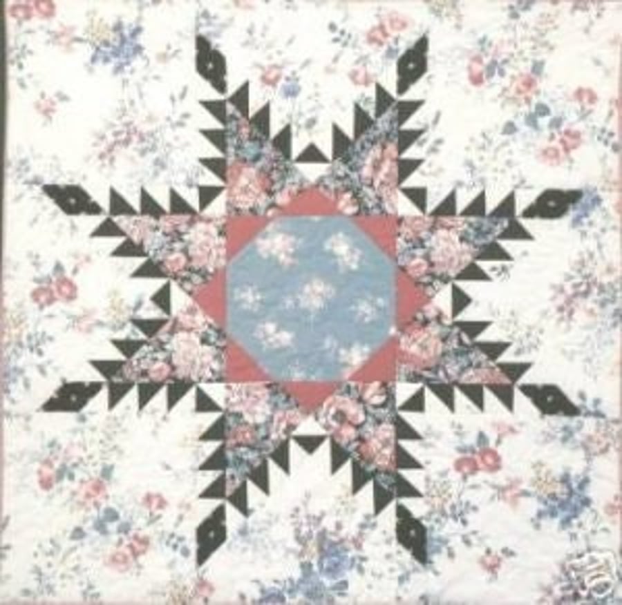 Victoriana Star Quilting Pattern - EZ Quilts