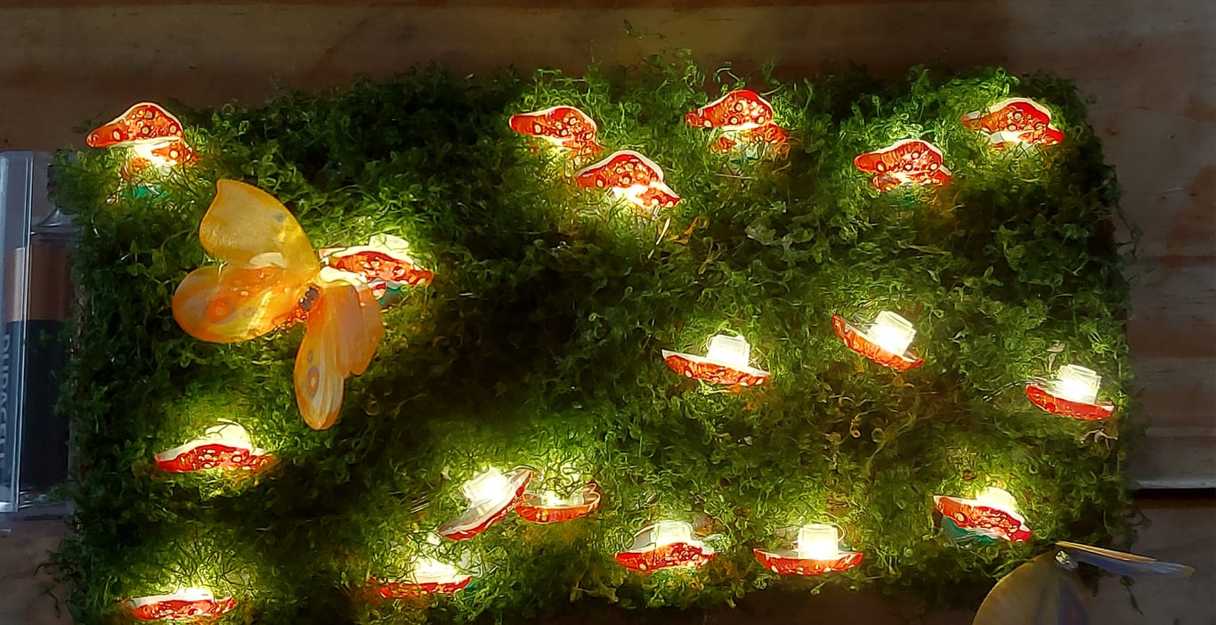 Fairy Forest Table Decor, Magical Night Light Centerpiece