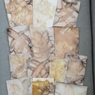 Pack of Eco Printed Papers