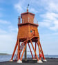 Herd Groyne Lighthouse, coastal photography wall art print - Image 2