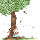 Once Upon A Time In The Forest   - A5 Giclee print ( PRE ORDER)