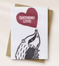 'Birthday Love' Birthday Card - A6 - Image 1