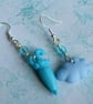 Rainy Day Umbrella and Rain Cloud Earrings, Kawaii Jewellery - Image 5