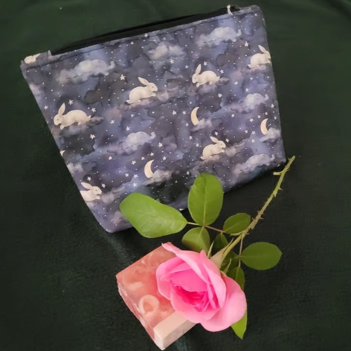 Make up, toiletries bag Moonlight Bunnies