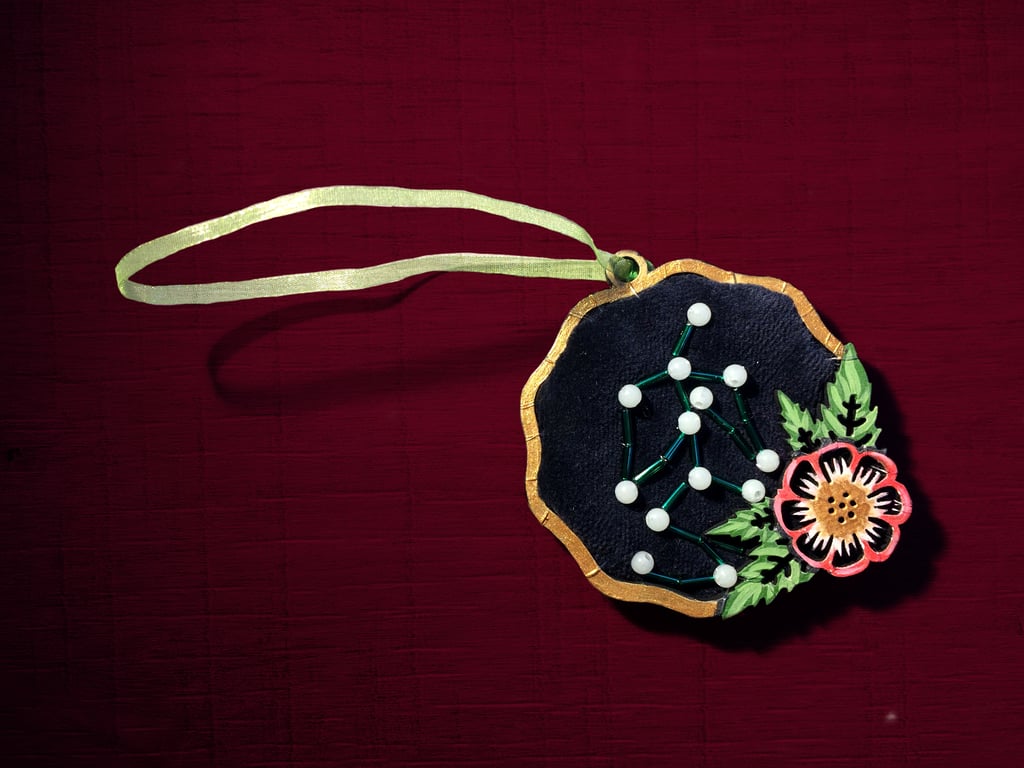 SLS Ghost Portrait - Hanging Decoration - Flower