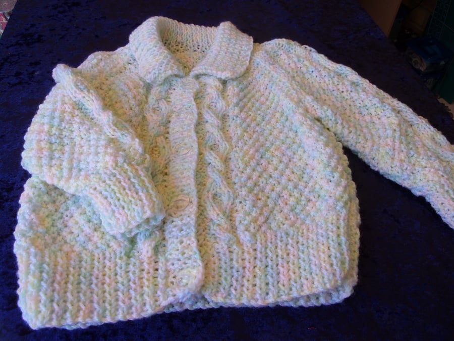 Childs Aran Cardigan