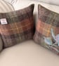 Harris Tweed Thistle Cushion - Two Available - Image 3