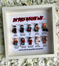 Stranger Things "In This House We" 10 Minifigure Frame