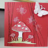Magical Mushroom Birthday Card