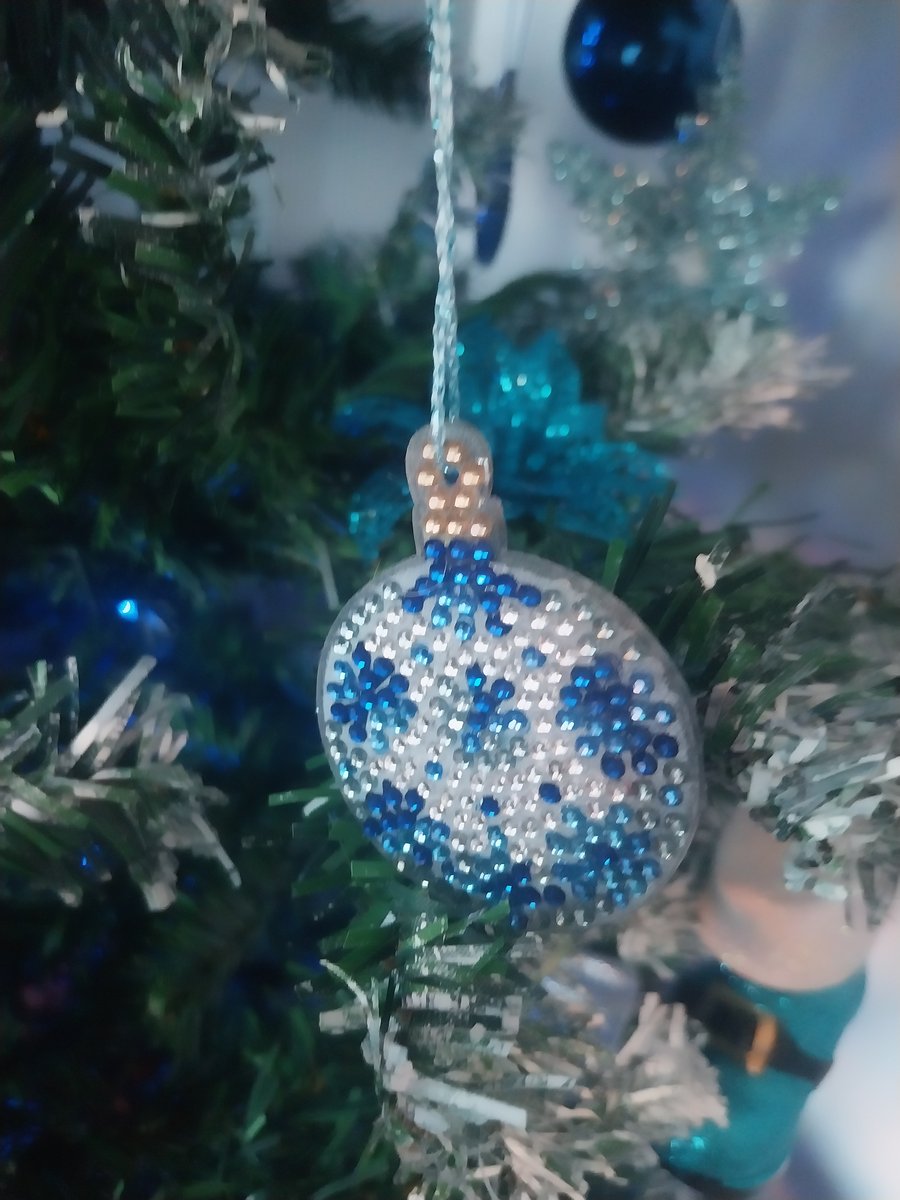 Diamond Art Tree Decorations