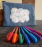 Rainbow Pencil Case - Birds - Image 2