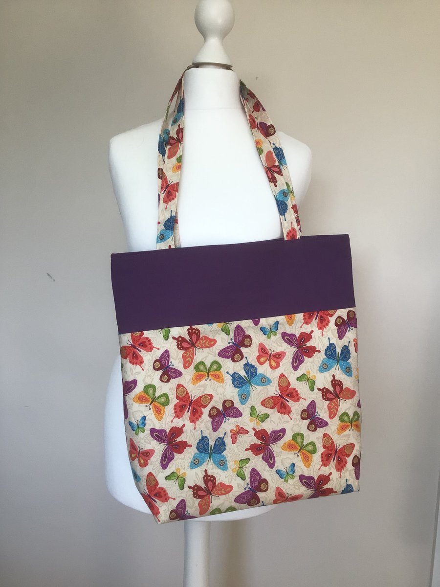 Butterfly Tote Bag