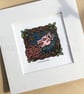 Fiery PigLord - In Full Colour - Limited Edition Hand Painted Lino Print - Image 3