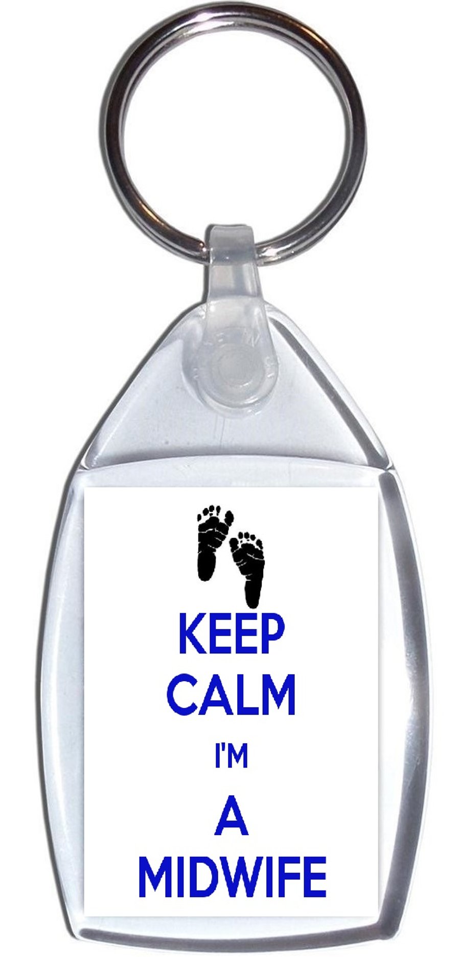 Keep Calm I'm a Midwife - Keyring  (FD0295e)