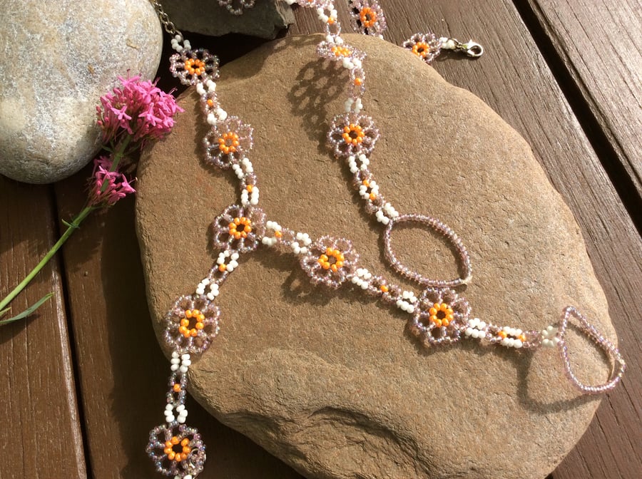 Daisy Weave Sole-less Sandals REDUCED 