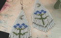 Beaded Fringe Earrings