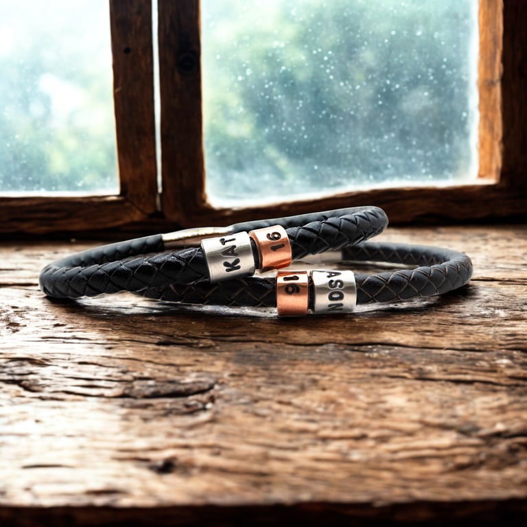 Personalised 16th Birthday Bracelet - Son Brother Grandson Boys Girls