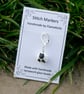 Tiny Glass Sheep Stitch Marker - Image 3