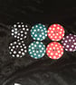 Large Spotty Buttons