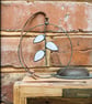 Stained Glass Pussy Willow Mini Wreath, Hanging Suncatcher Valentines Gift - Image 5