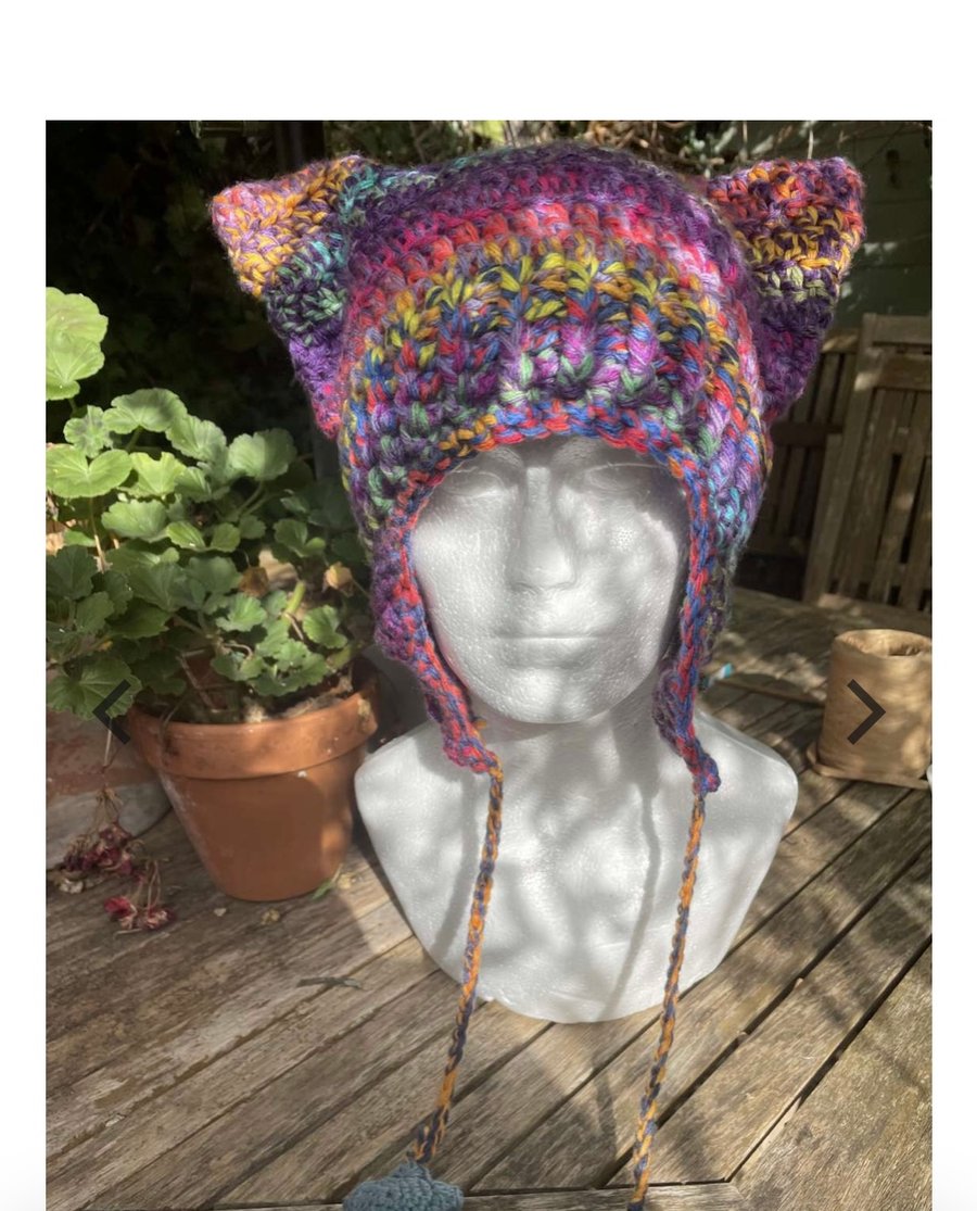 Hat - Winter Cat Ear Style