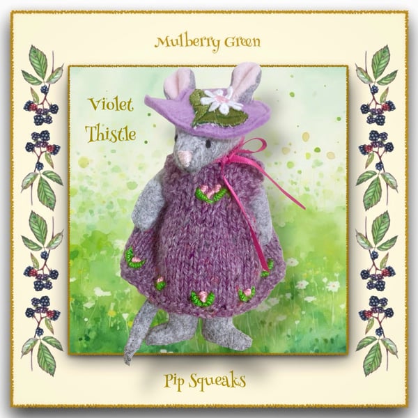Violet Thistle - a young Pip Squeak from Mulberry Green 
