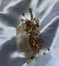 Cordelia - Natural Gemstone Jewelled Comb  - Image 2
