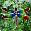 Rainbow Dragonfly Suncatcher