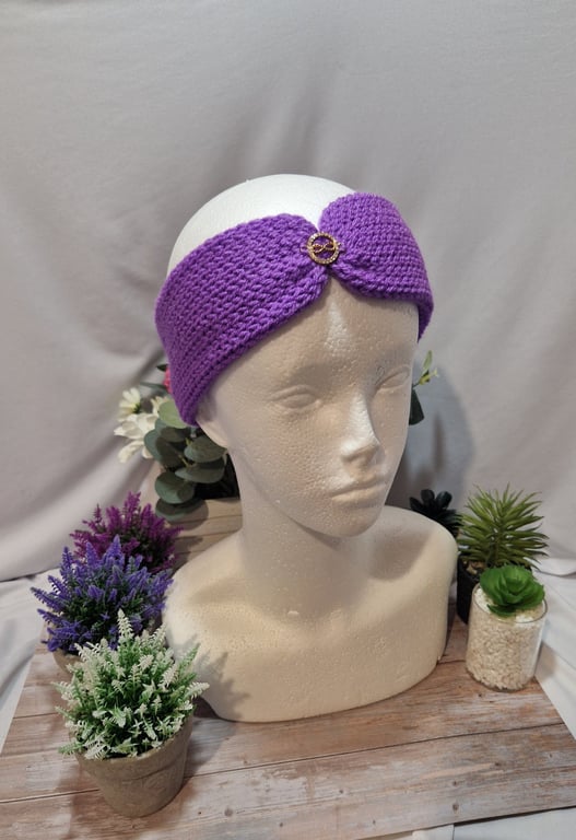Knitted headband- ear warmer 