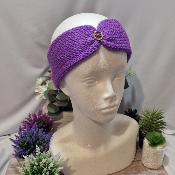 Knitted headband- ear warmer 
