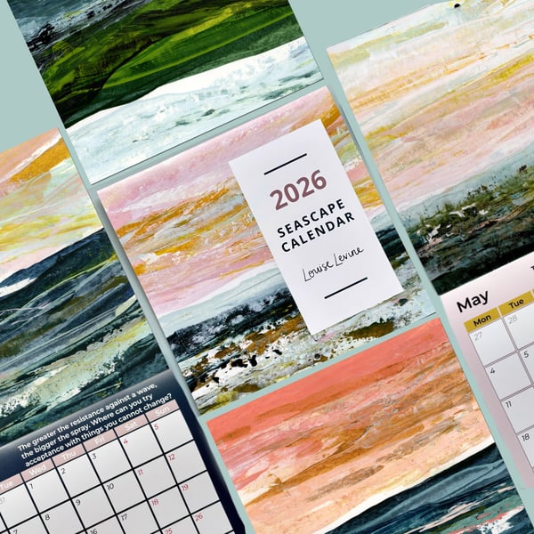 Two 2026 Seascape Calendars - Multibuy 