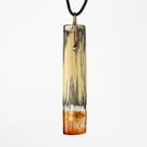 Sycamore & Resin Pendant