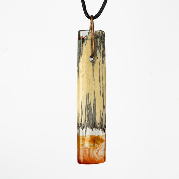 Sycamore & Resin Pendant