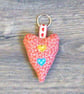HEART KEYRING - soft tactile keyring - Image 2